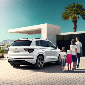 Închiriere Skoda Karoq - Autoturismul perfect pentru vacanța ta